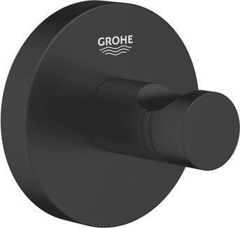 Grohe Grohe haczyk na płaszcz kąpielowy Essentials czarny mat 1024602430