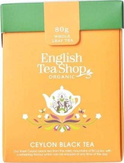 English Tea Shop Herbata sypana czarna Ceylon BIO 80 g English Tea Shop