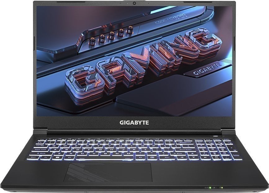 Laptop Gigabyte G5 GE i5-12500H / 8 GB / 512 GB / RTX 3050 / 144 Hz (GE-51EE263SD) / 8 GB RAM / 512 GB SSD PCIe / Windows 11 Pro