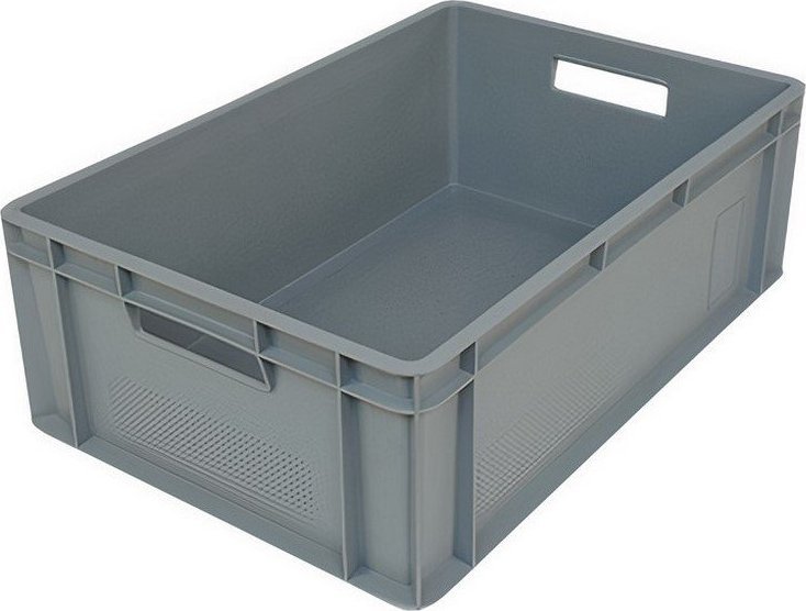 Artech Pojemnik transportowy EURO 200, wym. 600 x 400 x 200 mm (Kolor szary)