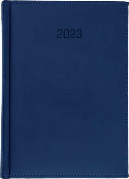 WOKÓŁ NAS Kalendarz 2023 A4 Dzienny Vivella granatowy