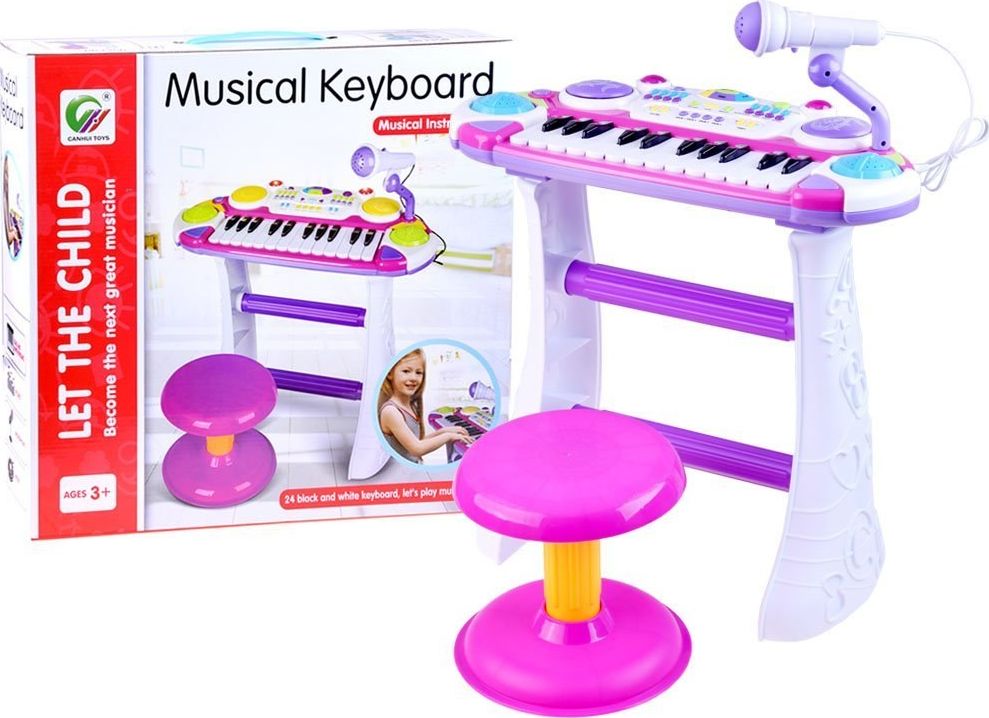 Jokomisiada ORGANY 2 OKTAWOWE PERKUSJA + KRZESEŁKO IN0009RO