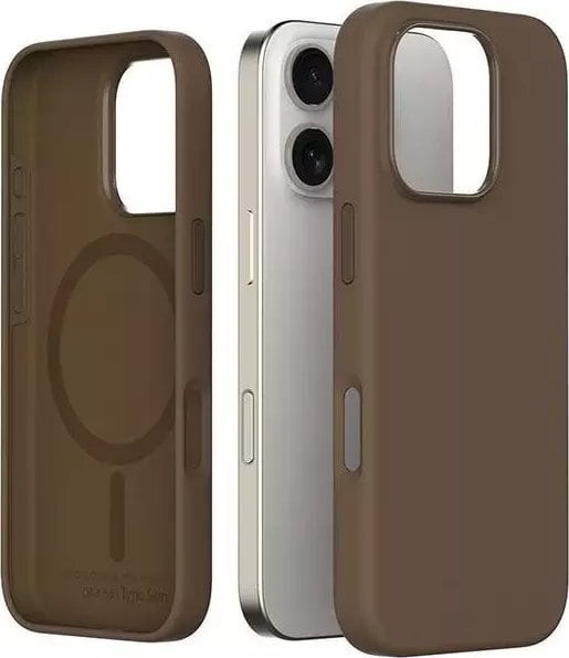 Araree Araree Typoskin M iPhone 16 Pro Max 6.9" case brown/golden brown AR20-02118C