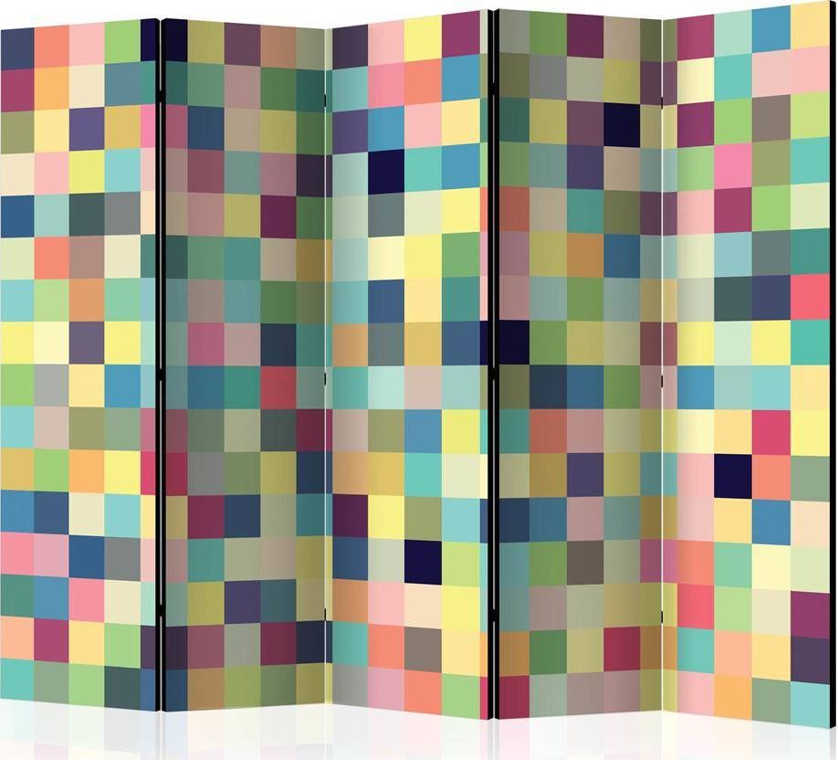 Artgeist Parawan 5-częściowy - Millions of colors II [Room Dividers] uniwersalny