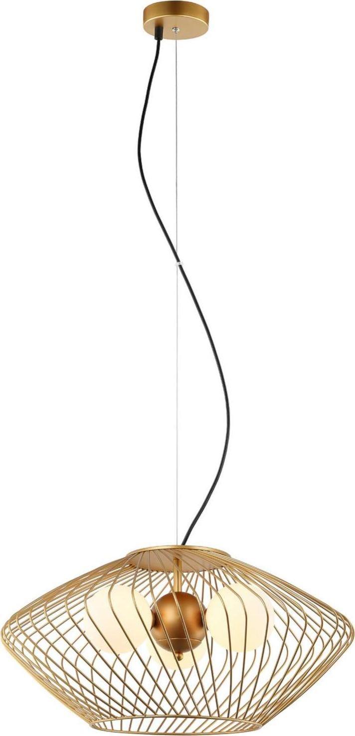 Lampa wisząca Italux Zeno MDM-3845-3 GD