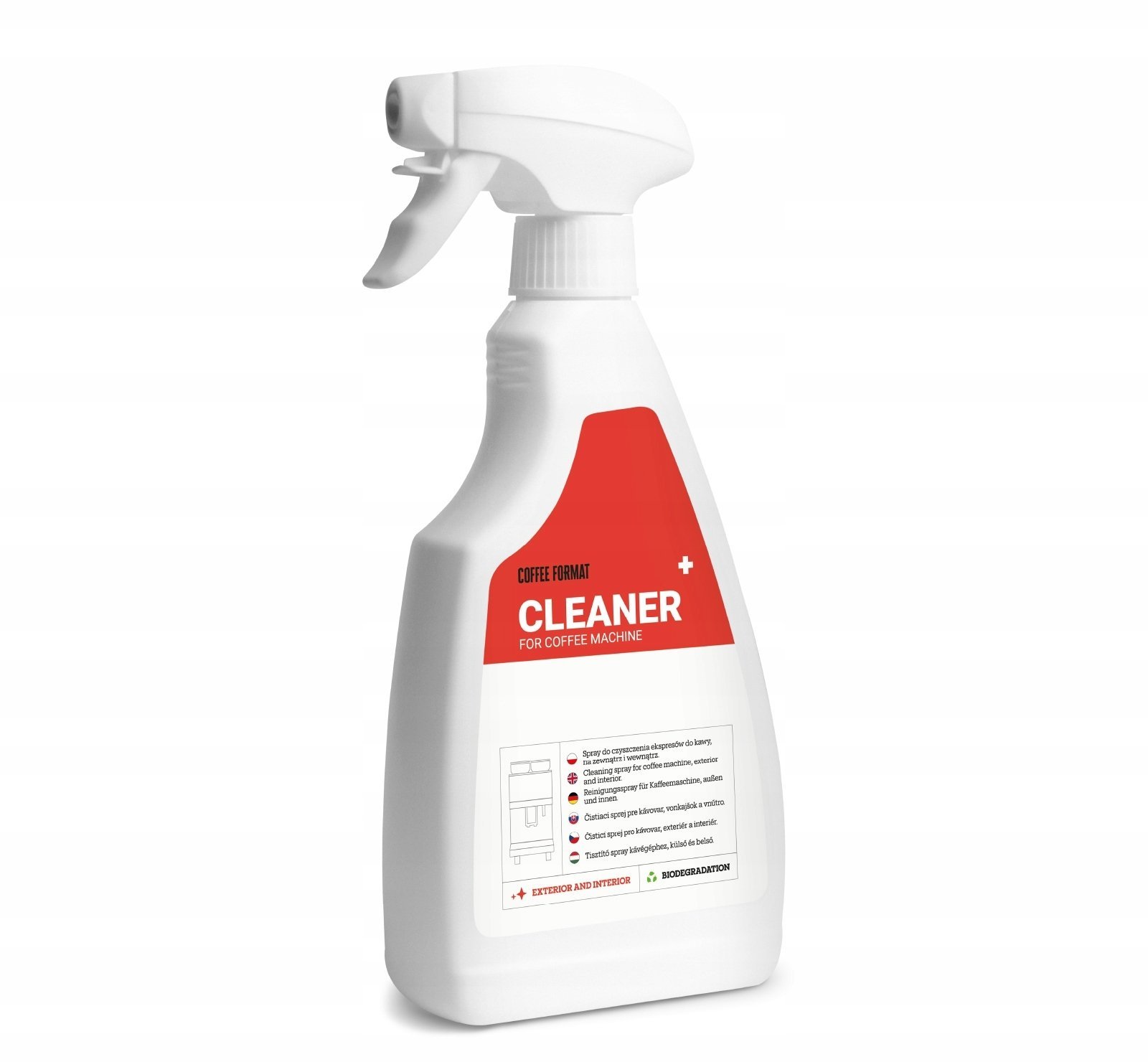 Coffee Format Płyn do czyszczenia ekspresów w sprayu 500 ml