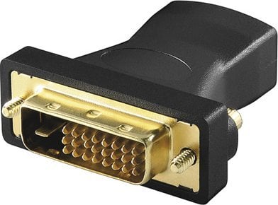 Adapter AV Alcasa Alcasa HDMI - DVI F/M Czarny