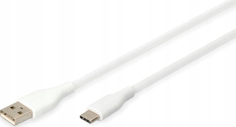 Kabel USB Digitus USB-A - USB-C 2 m Biały (AK-300340-020-W)