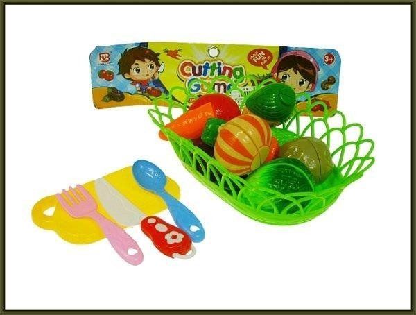 Hipo Warzywa do krojenia z koszykiem w worku