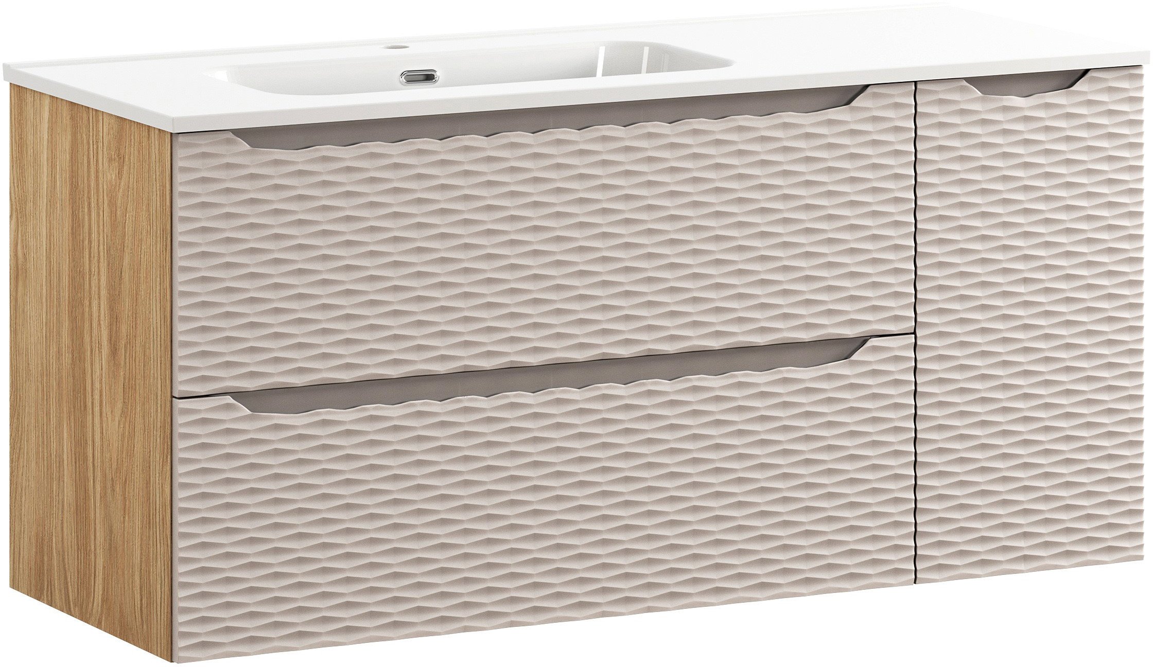 Zestaw meblowy 120cm z umywalką meblową GO 2