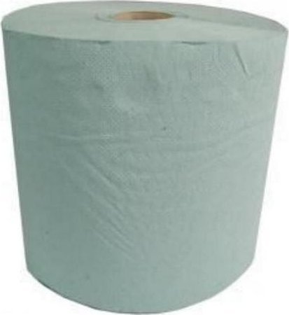 Jumbo RĘCZNIK PAPIEROWY ZIELONY MAKULATURA 1-WARSTWOWY 130m JAR-POL JUMBO MAXI 19 cm 1szt.