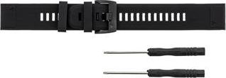 Tactical Silikonowy pasek do GARMIN FENIX 5/6 czarny