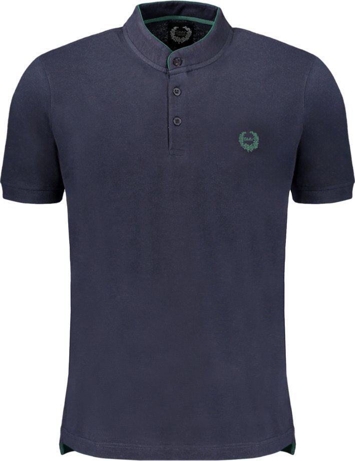 Gian Marco Venturi KOSZULKA POLO MĘSKA Z KRÓTKIM RĘKAWEM GIAN MARCO VENTURI NIEBIESKA M