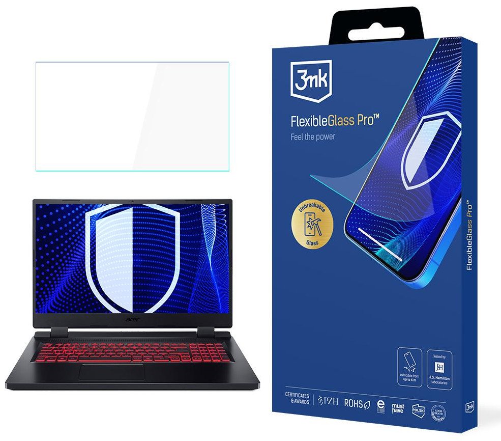 ACER NITRO 5 17,3 - UP TO 19 3MK FLEXIBLEGLASS PRO