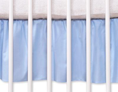 Bobono Falbanka maskująca 140x70cm- Wiszące serduszka niebieskie