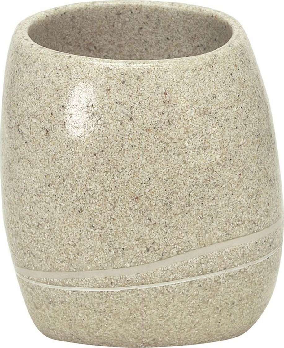 Kleine Wolke Kleine Wolke Stones Kubek łazienkowy naturalny beż