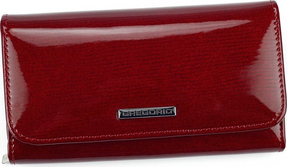 Pellucci Portfel damski skórzany PELLUCCI LN-110 Czerwony uniwersalny