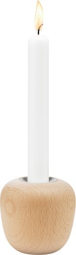 Stelton Stelton Ora Candleholder 8cm beech wood