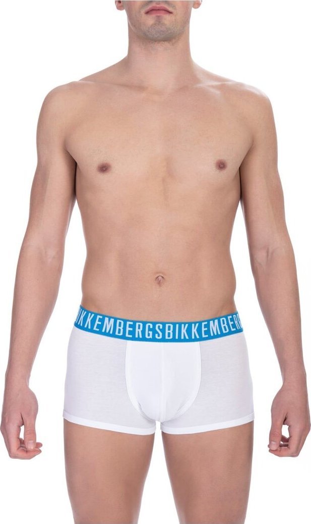 Bikkembergs Bokserki marki Bikkembergs model BKK1UTR05TR kolor Biały. Bielizna męski. Sezon: Cały rok L