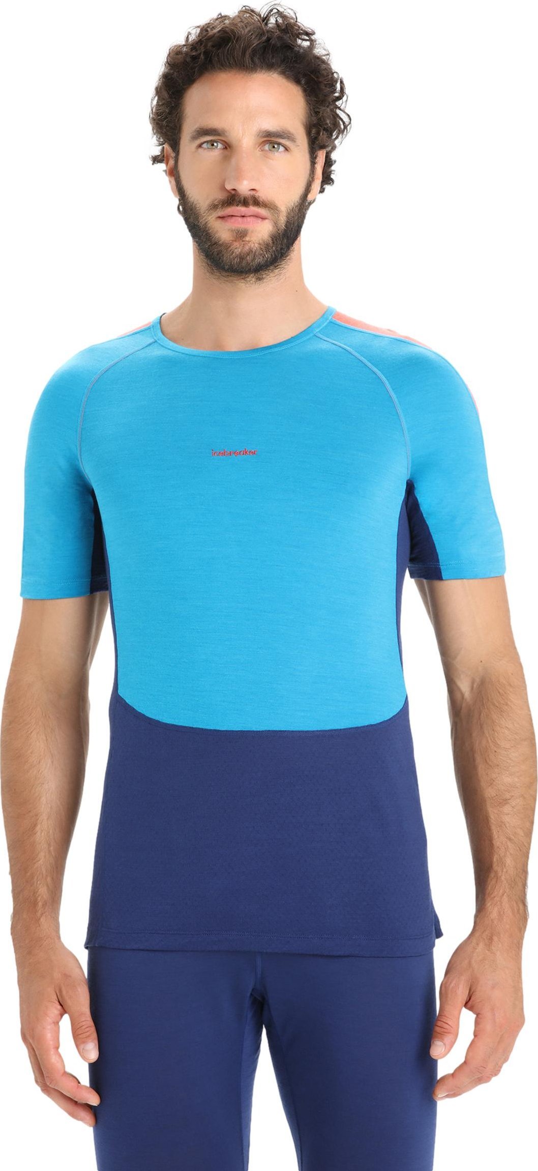Icebreaker Koszulka Termoaktywna Icebreaker ZoneKnit 150 SS Crewe Męska S