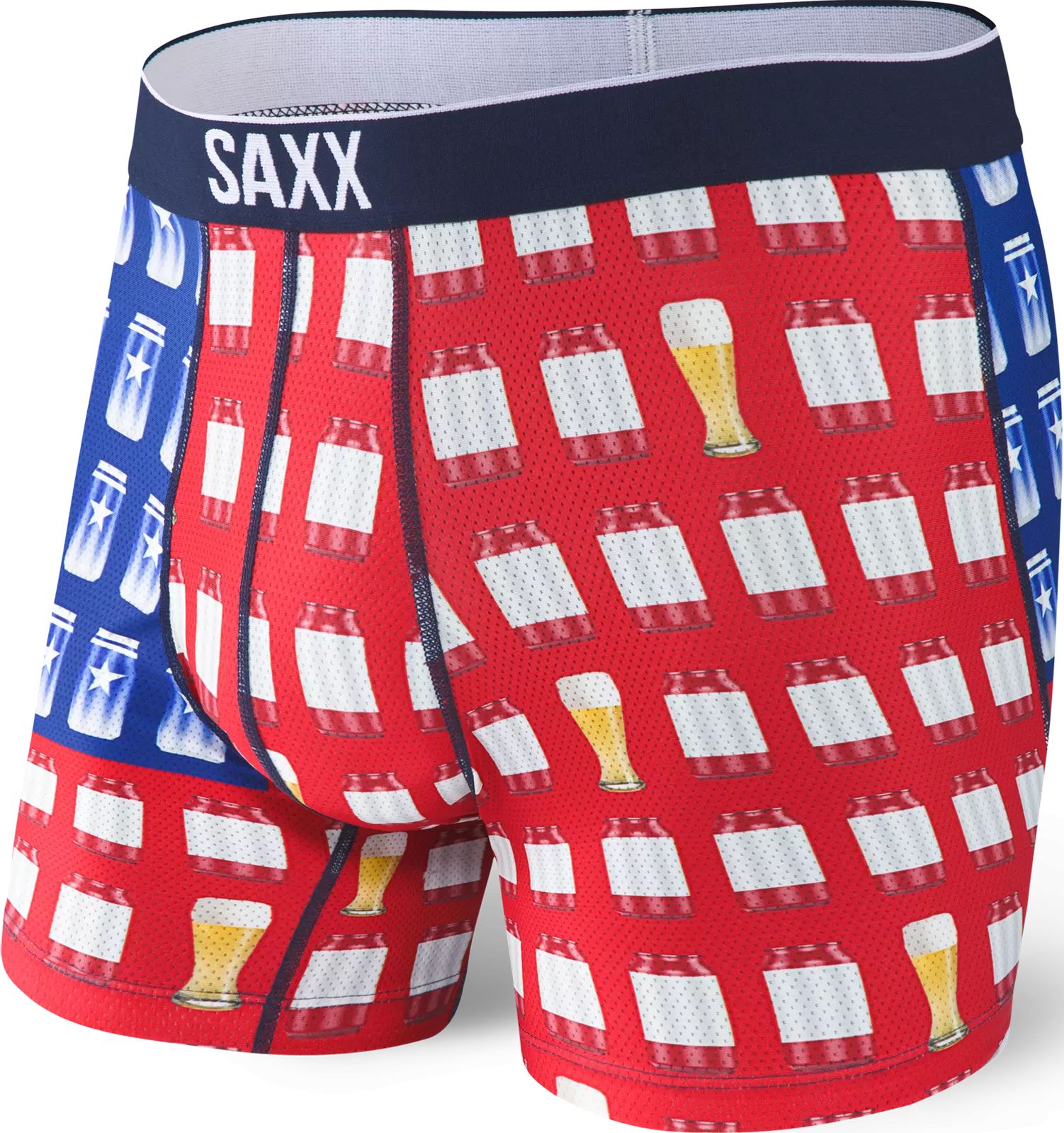 SAXX VOLT BOXER BRIEF AMERICAN PILSNER S