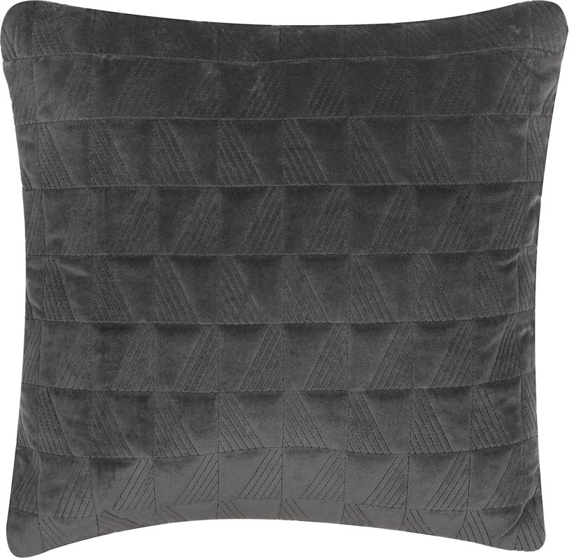 Beliani Poduszka dekoracyjna 45 x 45 cm szara LALAM