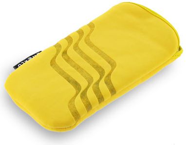 4World Etui GSM POCKET WAVE kolor żółty (6166)
