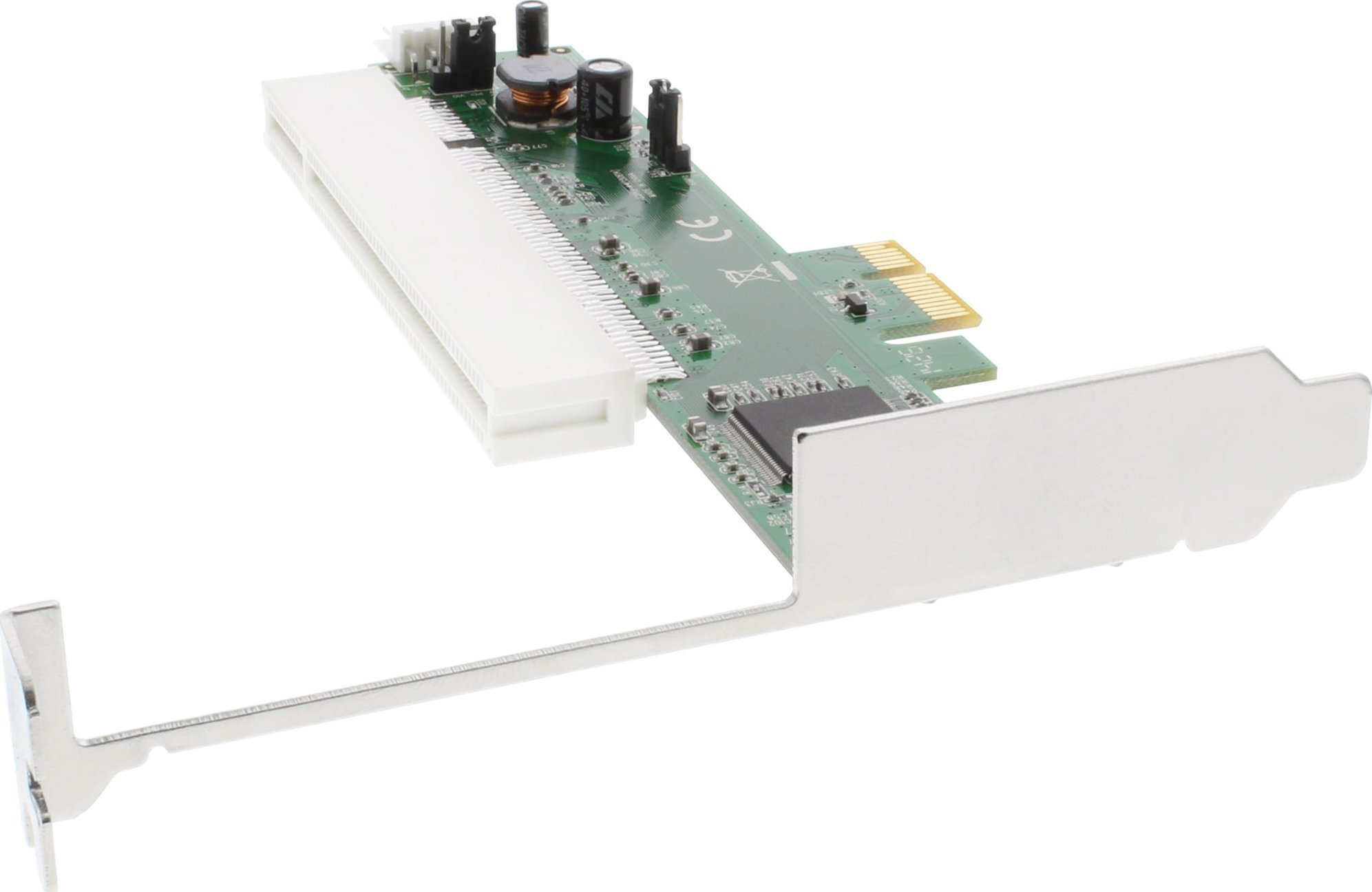 InLine Przejściówka adapter ze slotu PCIe na gniazdo PCI (76616I)