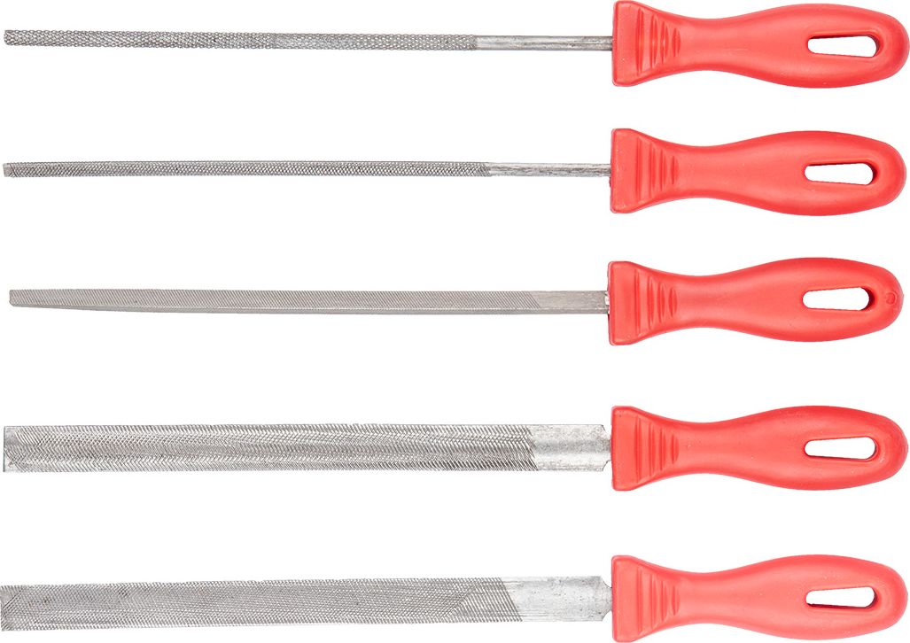 Top Tools Pilniki do metalu (Pilniki do metalu, zestaw 5 szt.)