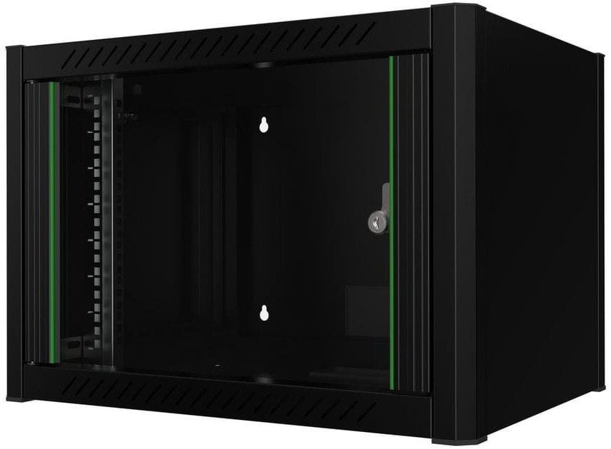 Lanview RWM06U45BL stojak 6U Szafa wisząca Czarny