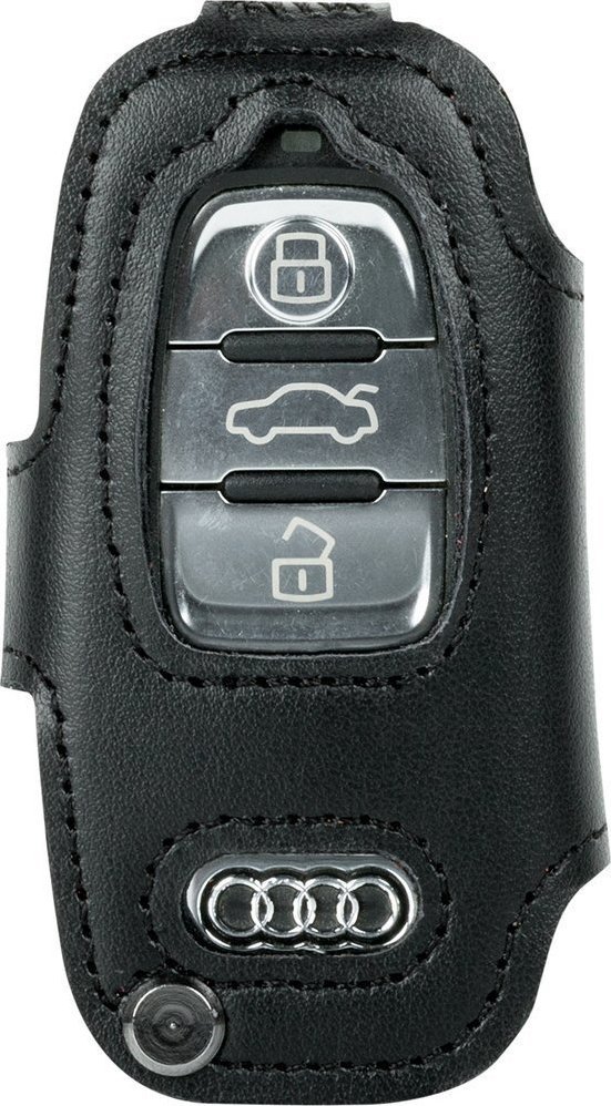 Surazo Etui na kluczyk (pilot) do samochodu - Costa Czarna Audi A8 D4 2009-2017