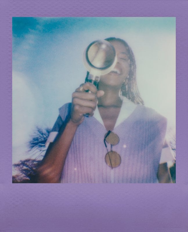 Polaroid Color film for Go - Purple Haze Frame - Double Pack