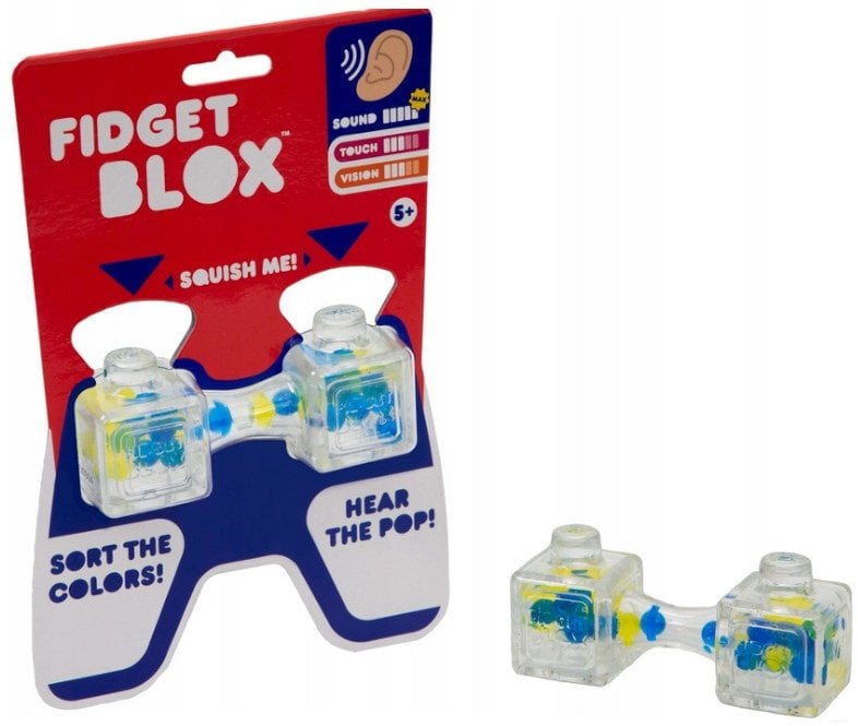 Spinner fidget blox squish me niebieski