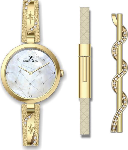 Zegarek Daniel Klein ZEGAREK DANIEL KLEIN DK12212-2 komplet prezentowy (zl512b)