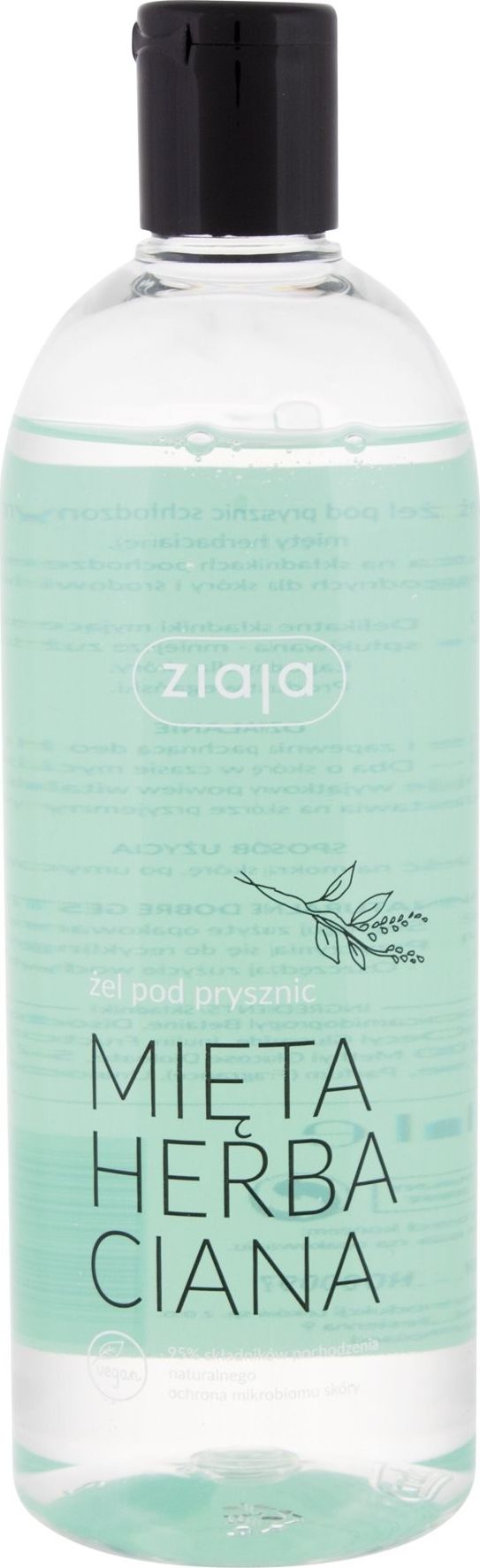 Ziaja Żel pod prysznic Fresh Tea Mint 500 ml