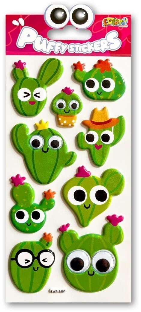 Naklejki puffy Cacti Eyes