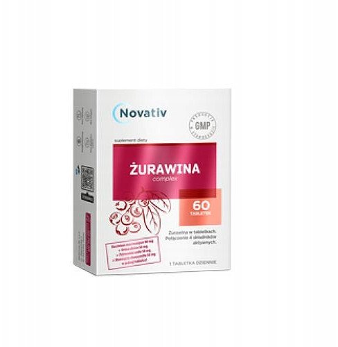 Novativ Żurawina complex 60 tabletek