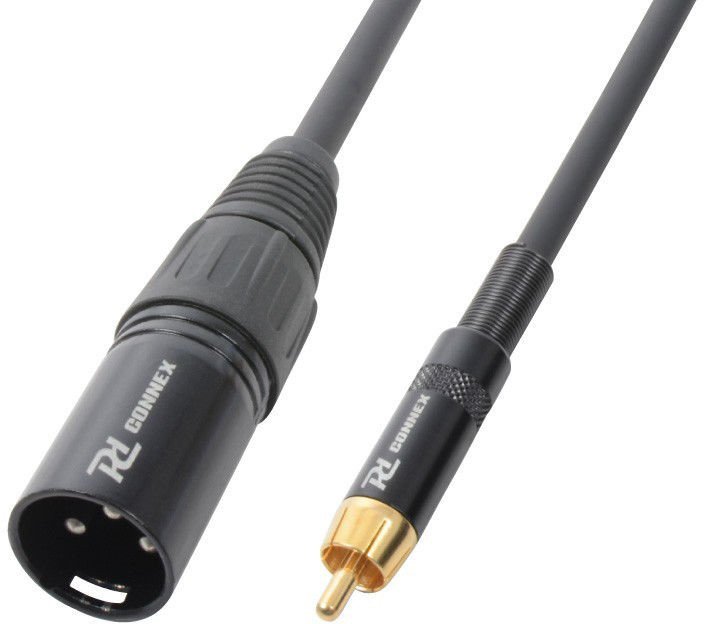 Kabel XLR (m) - RCA (m) 8m one size