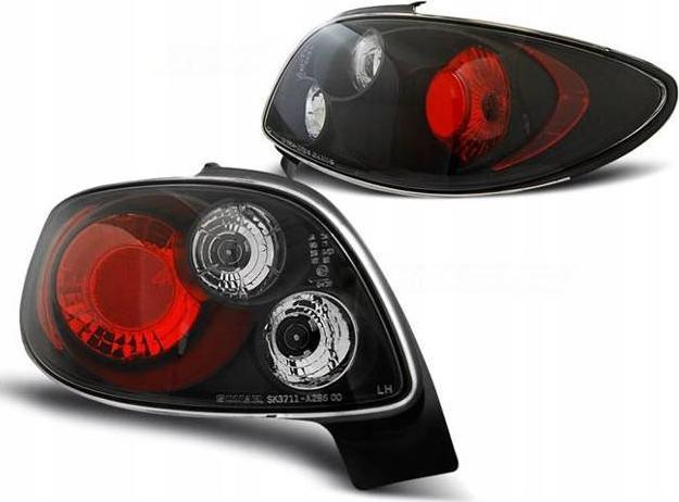 SONAR Lampy Tylne Nowe Peugeot 206 Cc 2d Cabrio Black