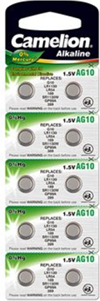 Camelion Bateria Buttoncell LR54 10 szt.