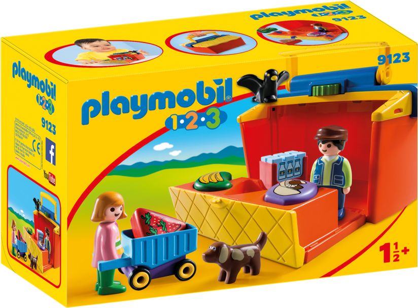 Playmobil Przenośny stragan (9123)