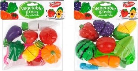 Mega Creative Owoce i warzywa do krojenia