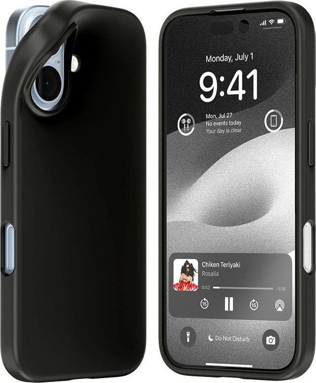 Mercury Mercury Soft iPhone 16 6.1" czarny/black
