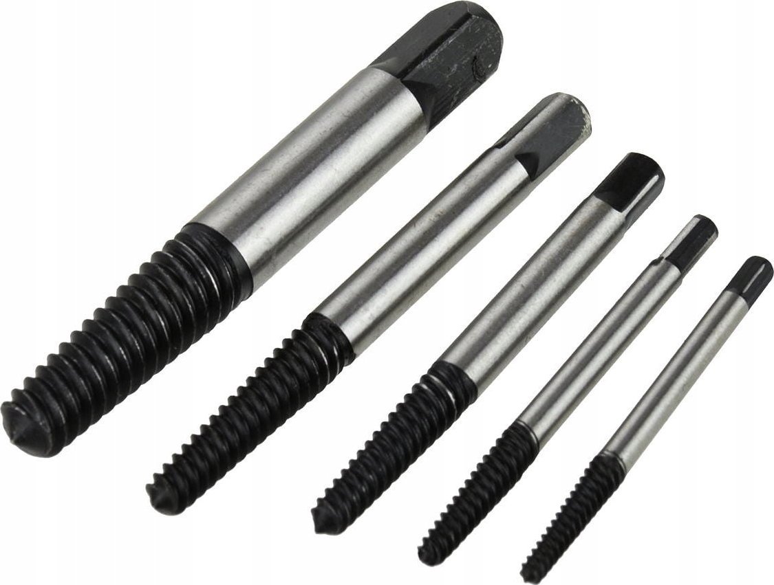 Geko Wykrętaki do zerwanych śrub 5el./mały zestaw/(20/100)