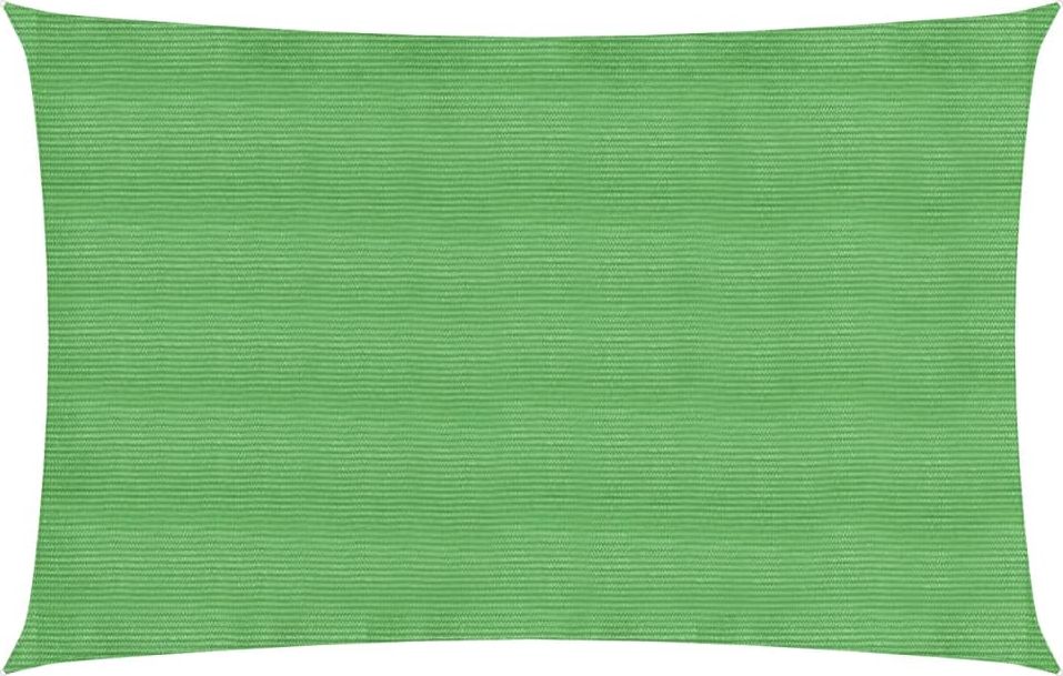 vidaXL Żagiel przeciwsłoneczny, 160 g/m, jasnozielony, 4x7 m, HDPE