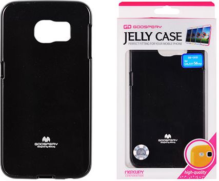 Mercury Futerał Jelly do Samsung Galaxy S6 Edge Czarny