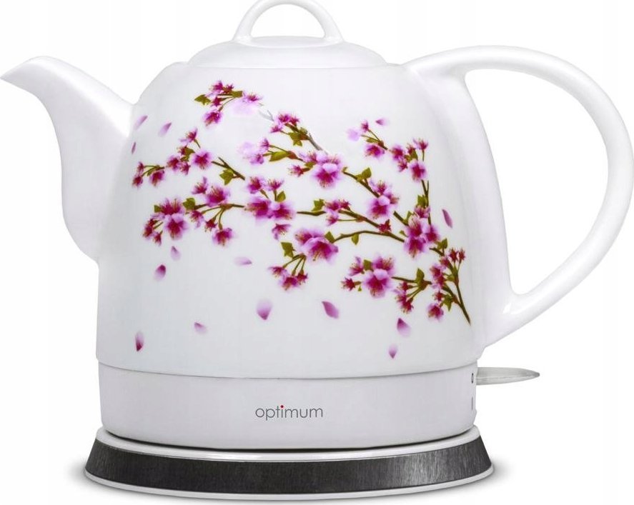 Czajnik Optimum Czajnik elektryczny ceramiczny CJS-1310 gałązka 1L