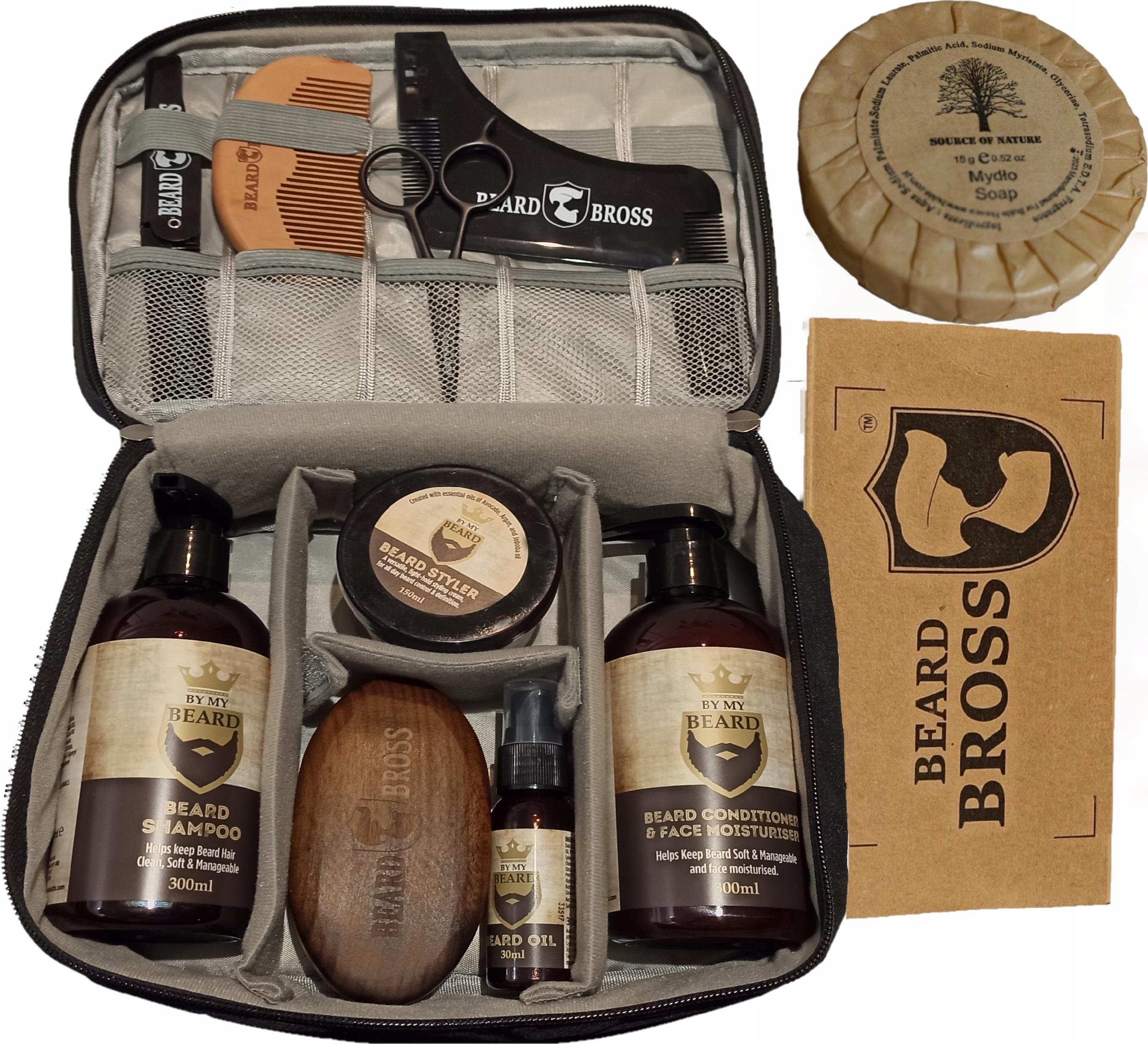 Beard Bross Mega zestaw do brody 10 el.