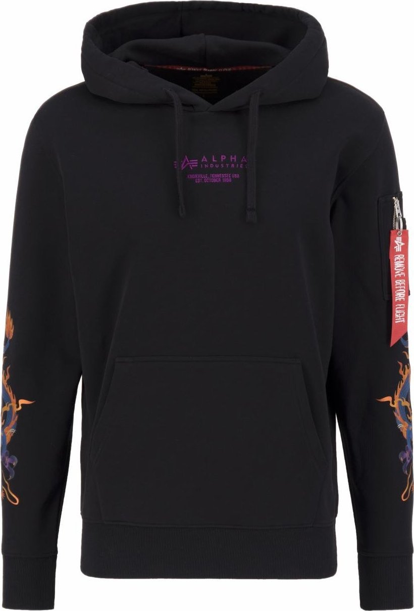 Alpha Industries Bluza z Kapturem Alpha Idnustries Dragon EMB Hoody Damska XXL