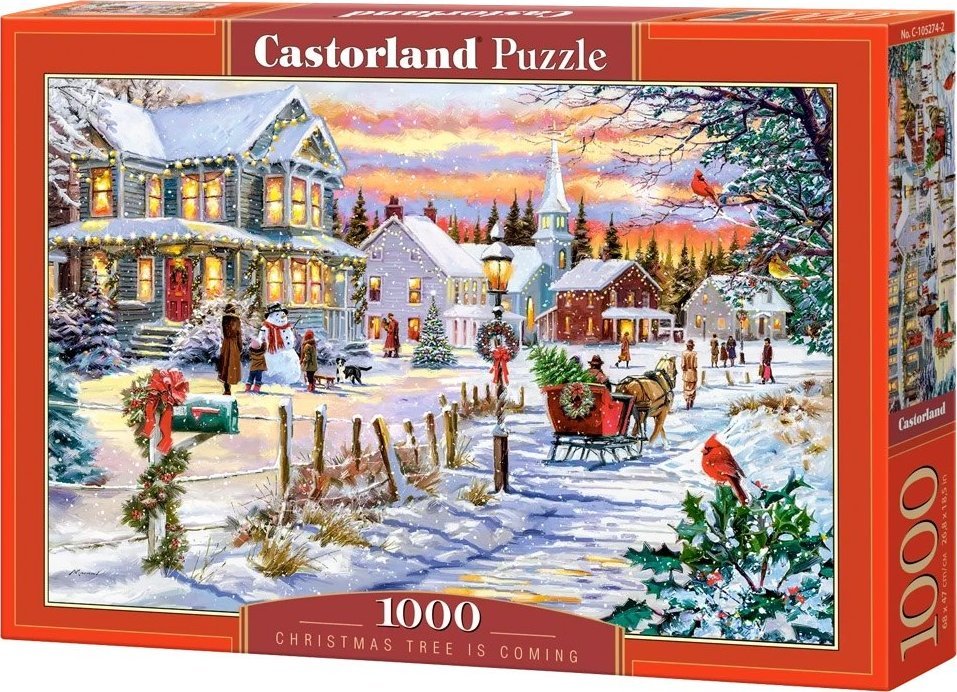 Castorland Puzzle Christmas Tree is Coming 1000 elementów